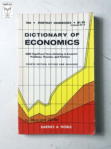 Harold S. Sloan - Dictionary Of Economics